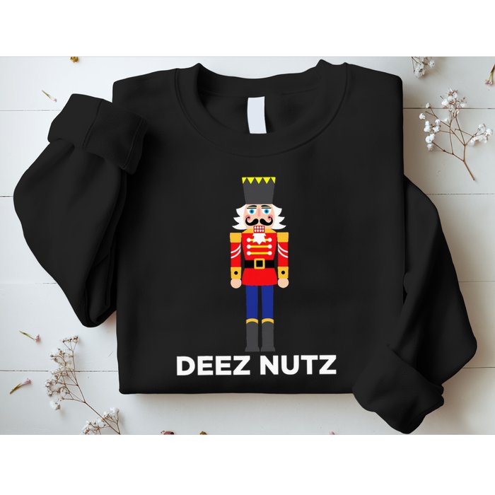Deez Nutz Nutcracker Ugly Christmas Sweater Sweatshirt
