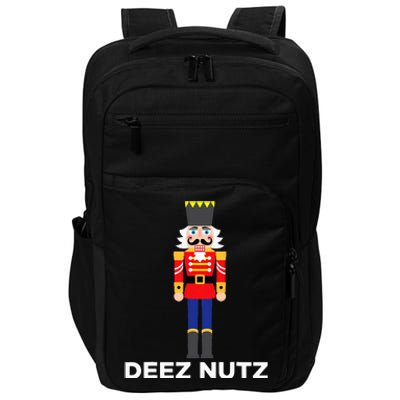 Deez Nutz Nutcracker Ugly Christmas Sweater Impact Tech Backpack