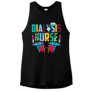 Dialysis Nurse Nephrology Nurse Neys Student Medical Gift Ladies PosiCharge Tri-Blend Wicking Tank