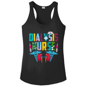 Dialysis Nurse Nephrology Nurse Neys Student Medical Gift Ladies PosiCharge Competitor Racerback Tank