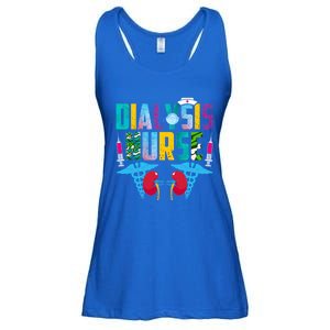 Dialysis Nurse Nephrology Nurse Neys Student Medical Gift Ladies Essential Flowy Tank