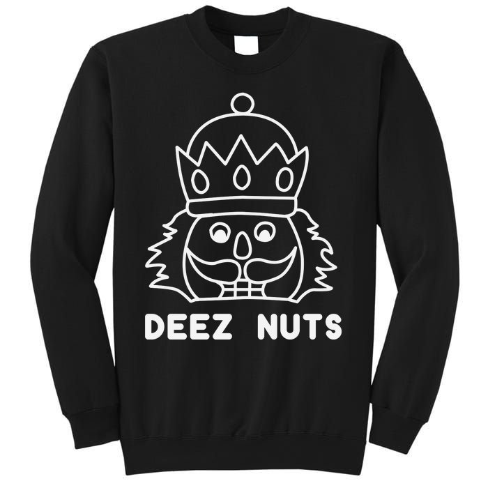 Deez Nuts Nutcracker Funny Christmas Sweatshirt