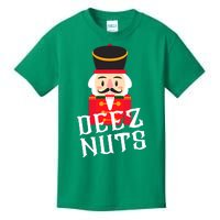 Deez Nuts Nutcracker Nu Funny Christmas Pjs Kids T-Shirt