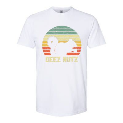 Deez Nuts Nutcracker Squirrel Deez Nutz Deezs Nut Funny  Softstyle® CVC T-Shirt