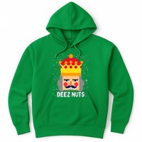 Deez Nuts Nutcracker Funny Ugly Christmas Meme Gifts Hoodie