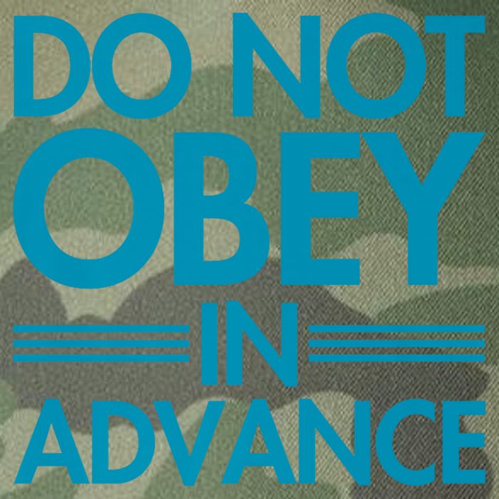 Do Not Obey In Advance Teal Premium Legacy Tie Dye Trucker Hat