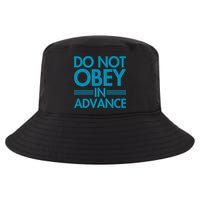 Do Not Obey In Advance Teal Premium Cool Comfort Performance Bucket Hat