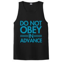 Do Not Obey In Advance Teal Premium PosiCharge Competitor Tank
