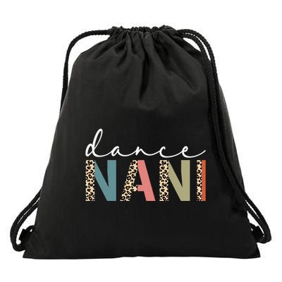 Dance Nani Of A Dancer Nani Dancing funny Mother's Day Drawstring Bag