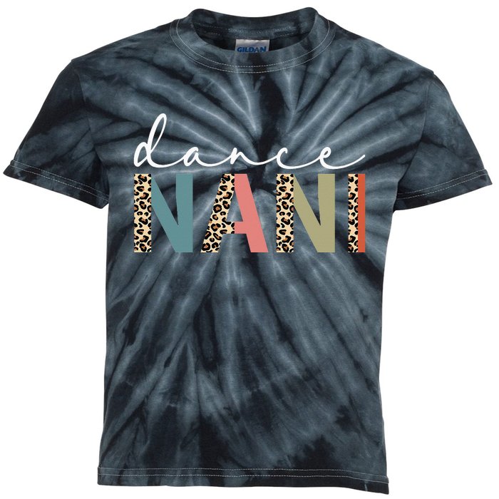 Dance Nani Of A Dancer Nani Dancing funny Mother's Day Kids Tie-Dye T-Shirt