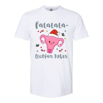 Doctor Nurse Obstetrics Christmas Falalalallopian Tubes Softstyle® CVC T-Shirt