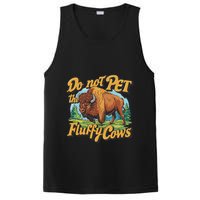 Do Not Pet The Fluffy Cows Bison Yellowstone National Park PosiCharge Competitor Tank