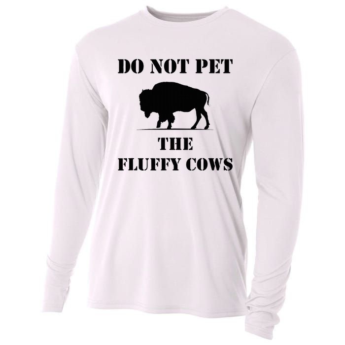 Do Not Pet The Fluffy Cows Cooling Performance Long Sleeve Crew