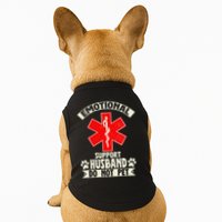 Do Not Pet Emotional Support Husband Funny Doggie Tank