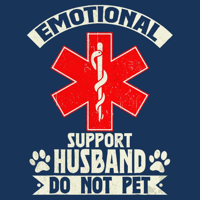 Do Not Pet Emotional Support Husband Funny Infant Baby Jersey Bodysuit