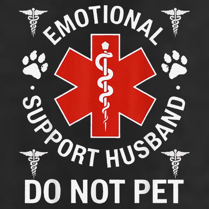 Do Not Pet Emotional Support Husband Funny Emotional Hat