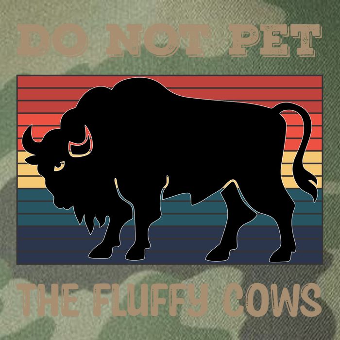 Do Not Pet The Fluffy Cows Legacy Tie Dye Trucker Hat