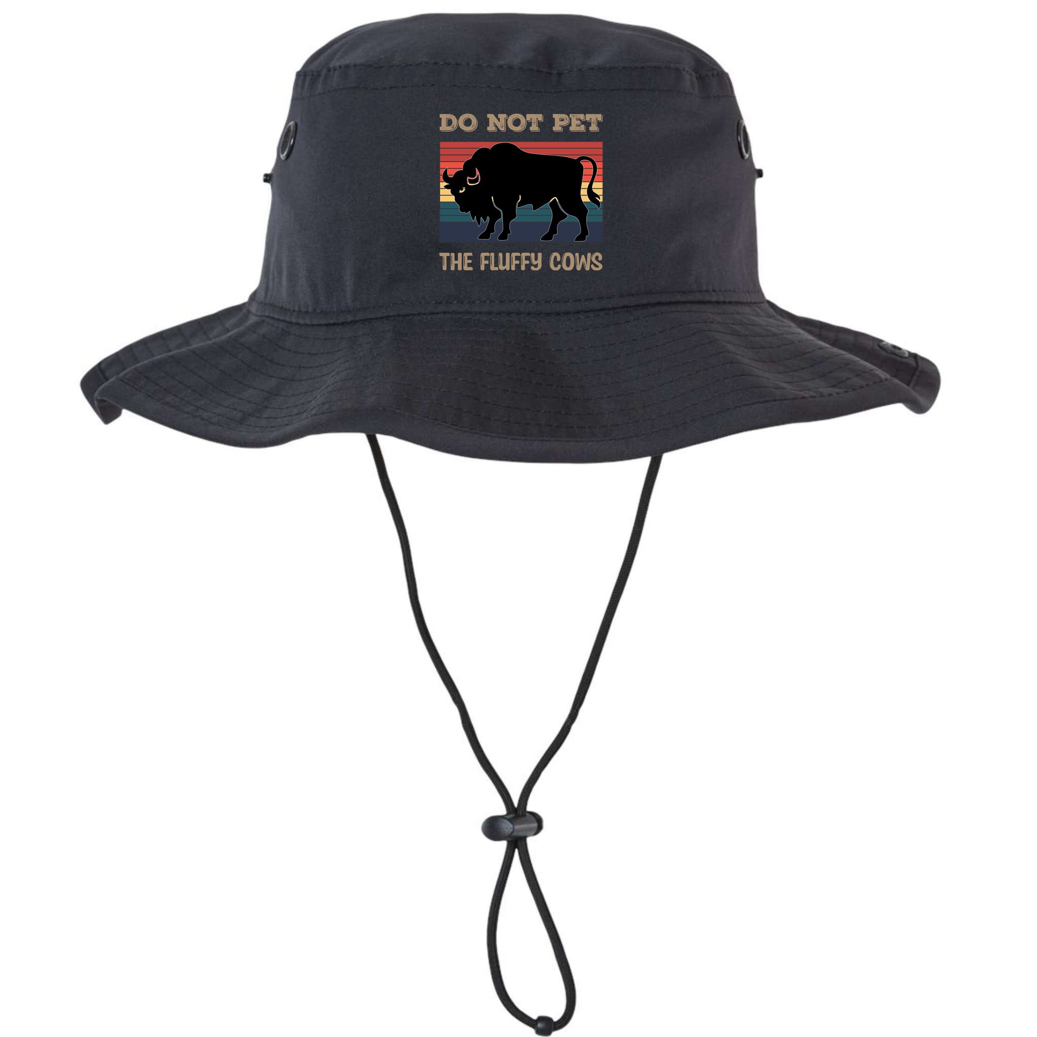 Do Not Pet The Fluffy Cows Bucket Hat