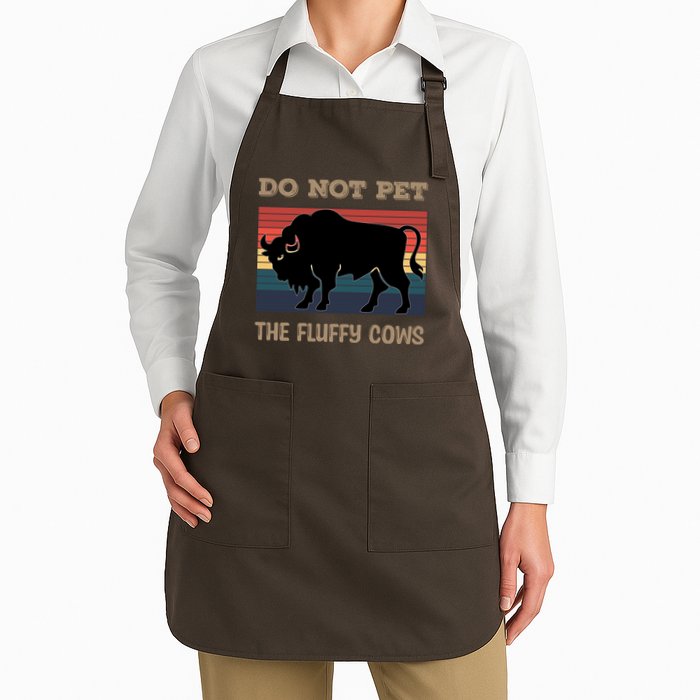 Do Not Pet The Fluffy Cows Apron