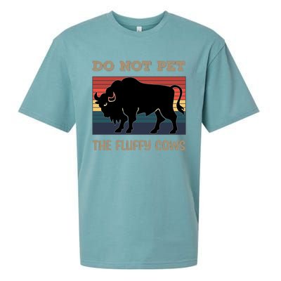 Do Not Pet The Fluffy Cows Sueded Cloud Jersey T-Shirt