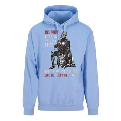 Do Not Pray For An Easy Life Pray For The Strength To Endure Unisex Surf Hoodie