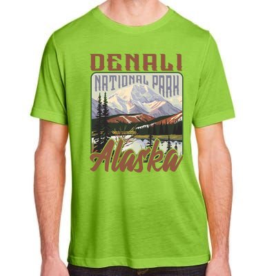 Denali National Park Alaska Adult ChromaSoft Performance T-Shirt