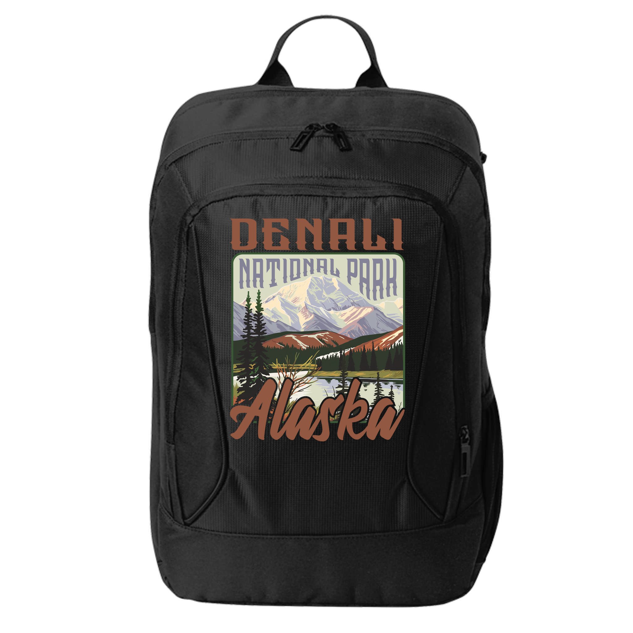 Denali National Park Alaska City Backpack