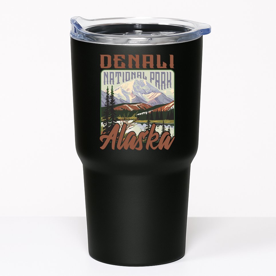 Denali National Park Alaska Tumbler