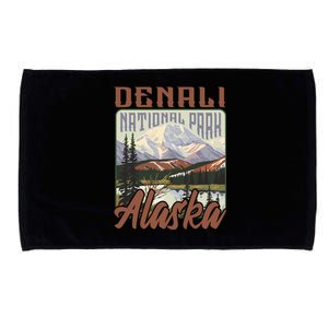 Denali National Park Alaska Microfiber Hand Towel