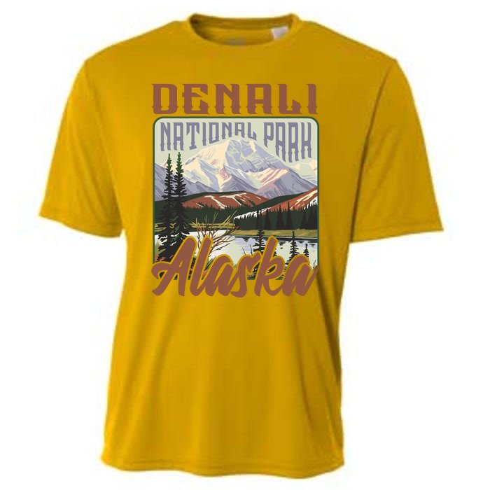 Denali National Park Alaska Cooling Performance Crew T-Shirt