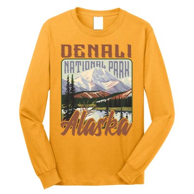 Denali National Park Alaska Long Sleeve Shirt