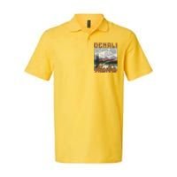 Denali National Park Alaska Softstyle Adult Sport Polo