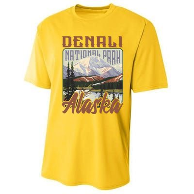 Denali National Park Alaska Performance Sprint T-Shirt