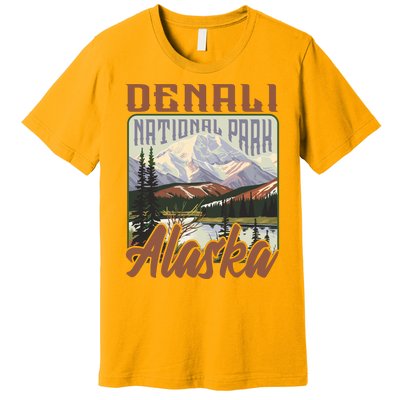 Denali National Park Alaska Premium T-Shirt