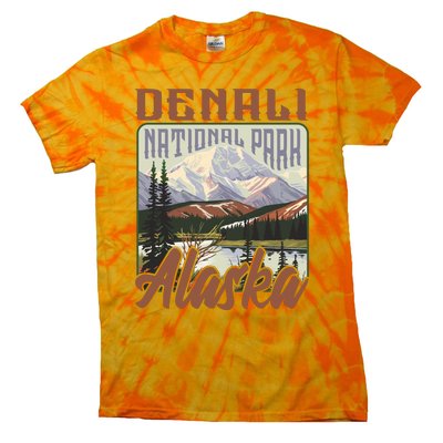 Denali National Park Alaska Tie-Dye T-Shirt