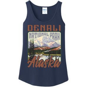 Denali National Park Alaska Ladies Essential Tank