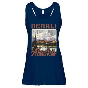 Denali National Park Alaska Ladies Essential Flowy Tank