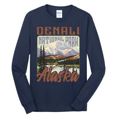 Denali National Park Alaska Tall Long Sleeve T-Shirt