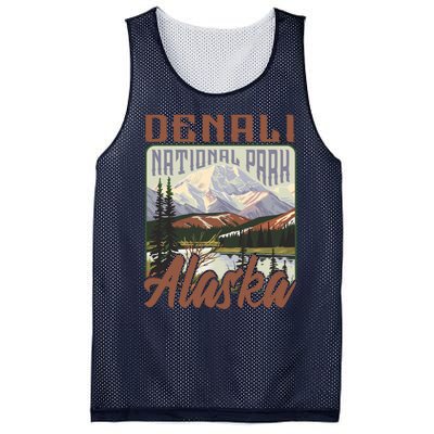 Denali National Park Alaska Mesh Reversible Basketball Jersey Tank