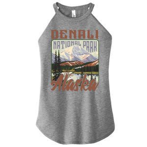 Denali National Park Alaska Women's Perfect Tri Rocker Tank