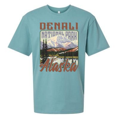 Denali National Park Alaska Sueded Cloud Jersey T-Shirt