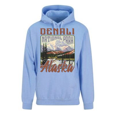 Denali National Park Alaska Unisex Surf Hoodie