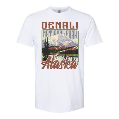 Denali National Park Alaska Softstyle® CVC T-Shirt