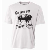 Do Not Pet The Fluffy Cows American Bison Vintage Cooling Performance Crew T-Shirt