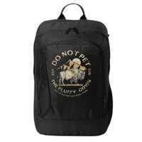 Do Not Pet The Fluffy Cows Yellowstone National City Backpack