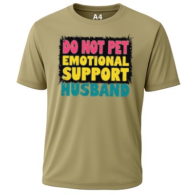Do Not Pet Emotional Support Husband A Fun Couple Performance Shirt
