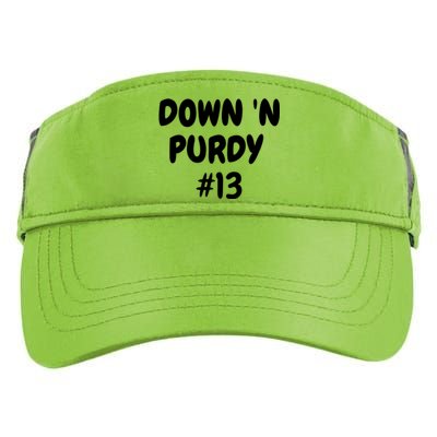 Down 'N Purdy #13 Funny Down 'N Purdy #13 Adult Drive Performance Visor