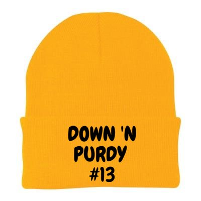 Down 'N Purdy #13 Funny Down 'N Purdy #13 Knit Cap Winter Beanie