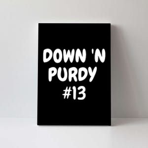 Down 'N Purdy #13 Funny Down 'N Purdy #13 Canvas