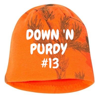 Down 'N Purdy #13 Funny Down 'N Purdy #13 Kati - Camo Knit Beanie